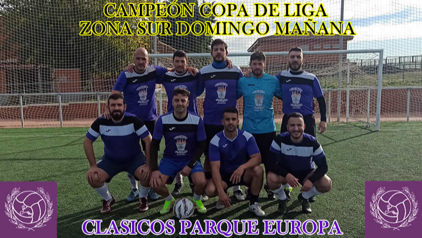CAMPEÓN COPA DE LIGA ZONA SUR DOMINGO MAÑANA 